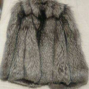 Gorgeous Silver Fox Vest